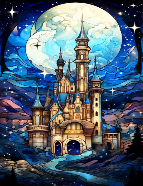 Castle Diamond Painting Kit