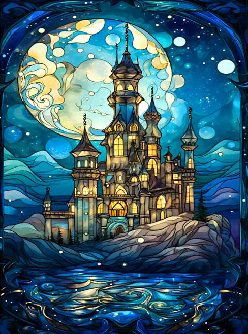 Castle Diamond Painting Kit