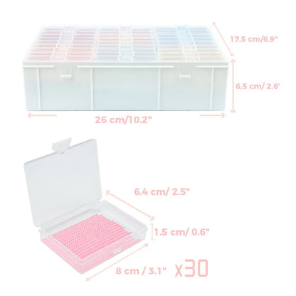 Drill Storage Organizer (30 slots)